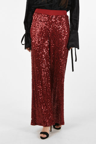 sequined ROCKET palazzo  pants