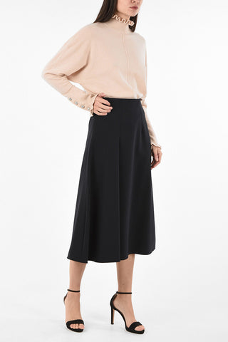 High-Waist DIADEMA A-Line Skirt