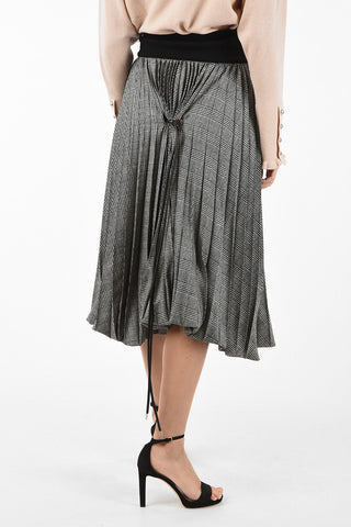 check bubble skirt