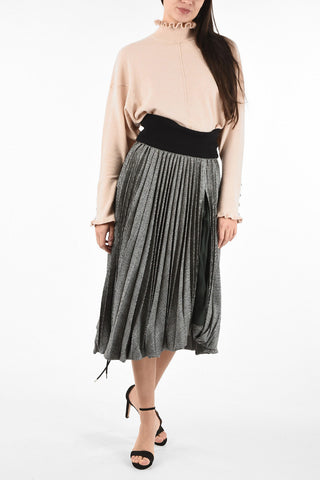 check bubble skirt