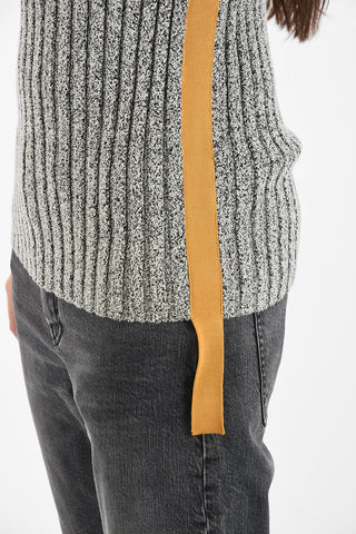 GENIUS 2 1952 turtle neck ribbed sweater