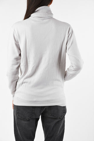 turtle-neck sweater