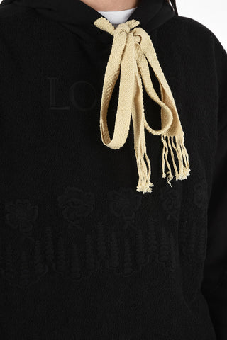 embroidered hoodie sweatshirt