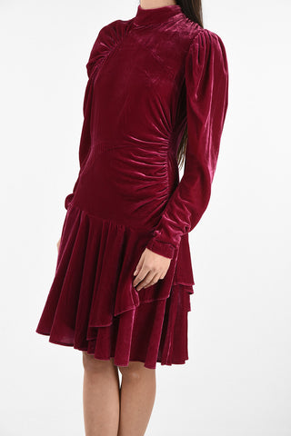 NUMBER 25 turtle neck chenille dress