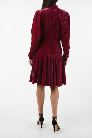 NUMBER 25 turtle neck chenille dress