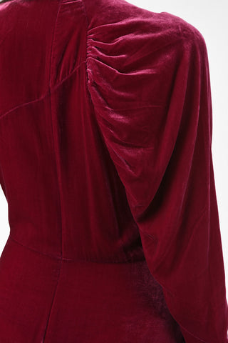 NUMBER 25 turtle neck chenille dress