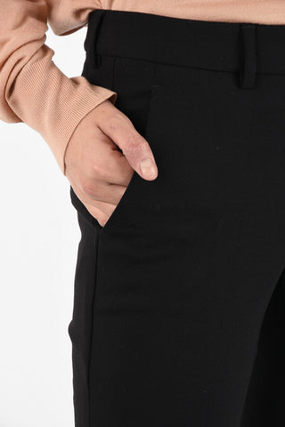 high-rise waist capri DANIA pants