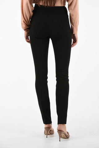 pantalone dritto a vita alta