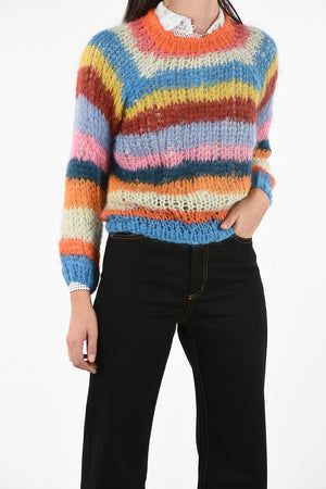maglia girocollo crochet