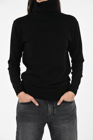 turtle-neck sweater