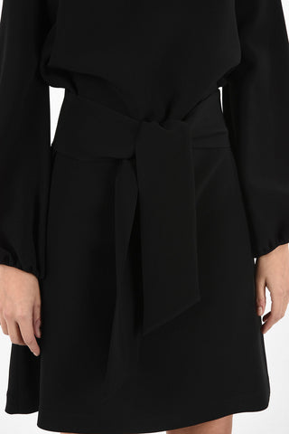 bishop sleeve above knee Tunic dress