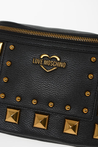 LOVE Marsupio SQUARE in Ecopelle con Borchie