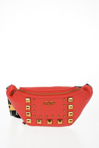 LOVE Marsupio SQUARE in Ecopelle con Borchie
