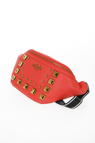 LOVE Marsupio SQUARE in Ecopelle con Borchie