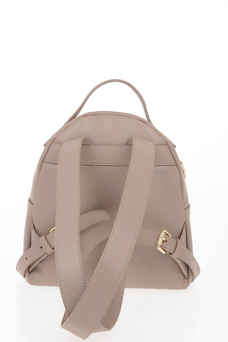 LOVE Faux Leather PADDED SHINY HEART Backpack