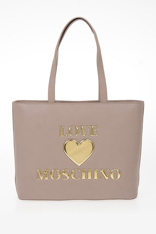 LOVE Borsa PADDED SHINY HEART in Ecopelle