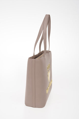 LOVE Borsa PADDED SHINY HEART in Ecopelle