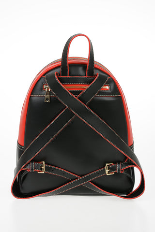 LOVE Faux Leather OUT OF THE BLUE Backpack With Glittered Heart