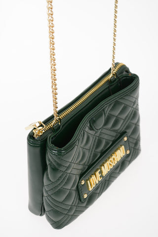 LOVE Quilted NEW SHINY Pochette