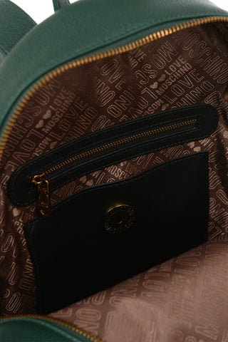 LOVE Faux leather Studded SQUARE STUDIOS Backpeck