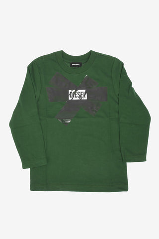 Logo-Print Long Sleeve TDIEGOSX ML-1SSP T-shirt