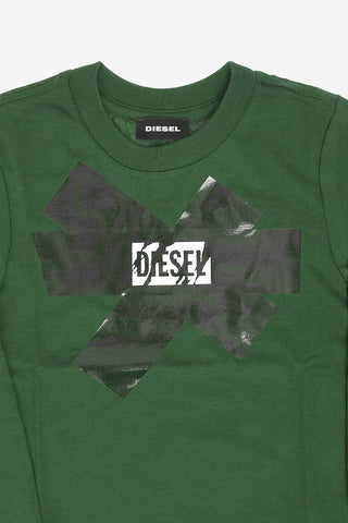 Logo-Print Long Sleeve TDIEGOSX ML-1SSP T-shirt