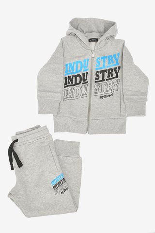 Print Sweatshirt and Jogger Pants SALM-SET-1SSP Set