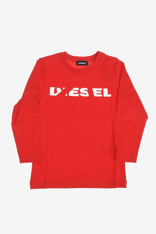 Logo-Print Long Sleeve TIXY ML-1SSP T-shirt