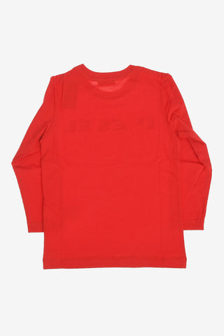 Logo-Print Long Sleeve TIXY ML-1SSP T-shirt