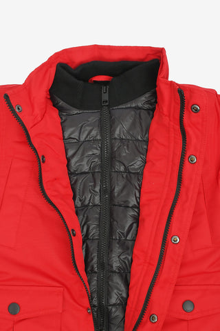 Snap Button JBERRY Puffer Jacket