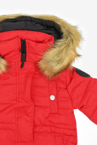Snap Button JIRK Puffer Jacket