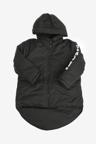 Hooded Logo-Print Puffer JRON Jacket