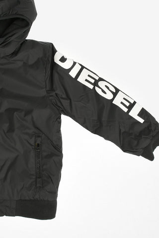 Hooded Logo-Print JRALL Jacket