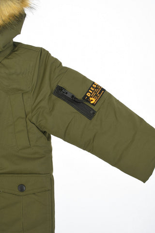 Giubbotto Puffer JBERRY con Bottoni Automatici