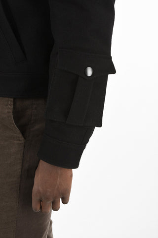 Virgin Wool Multi-Pocket Coat