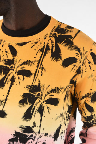 Palm Printed Sweatshirt