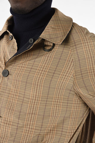 Reversible Single Breasted Trench