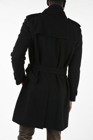Double-Btreasted Coat With Belt