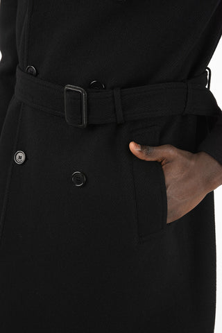 Double-Btreasted Coat With Belt