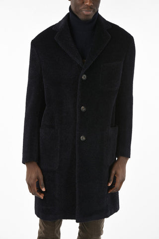 Wool Single-Breasted RIGEL Coat