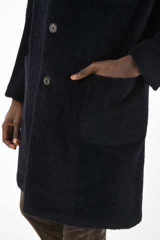 Wool Single-Breasted RIGEL Coat