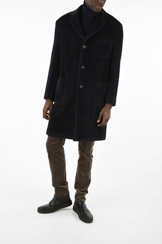 Wool Single-Breasted RIGEL Coat