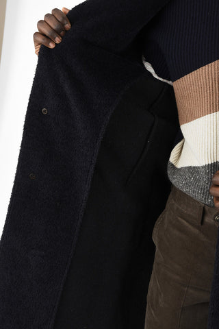 Wool Single-Breasted RIGEL Coat