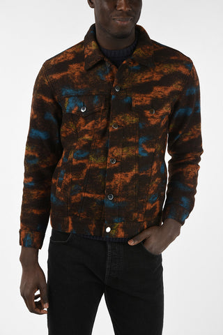 bouclé outerwear jacket