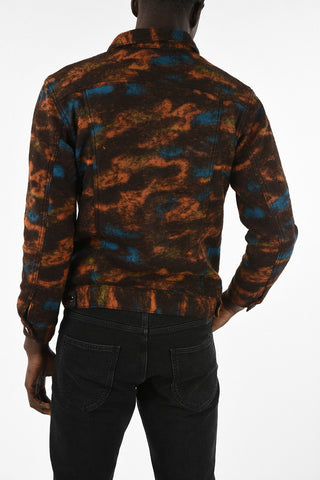 bouclé outerwear jacket