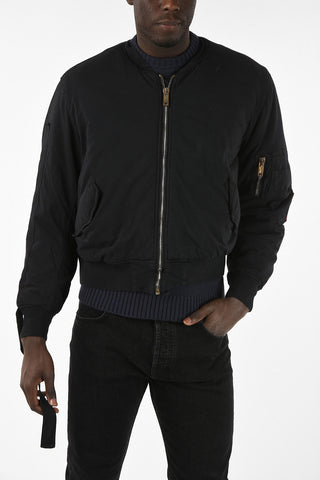 Padded Bomber with Zip Closure