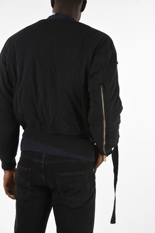 Padded Bomber with Zip Closure