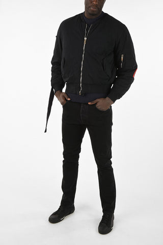 Padded Bomber with Zip Closure