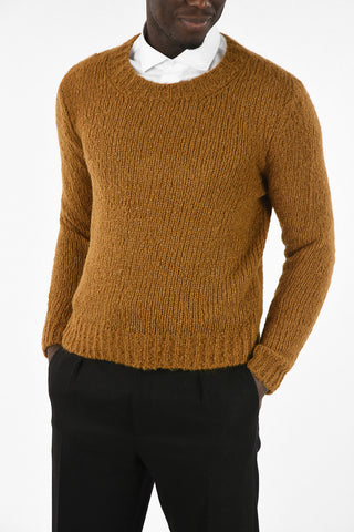 cable knit crew-neck Sweater