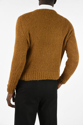 cable knit crew-neck Sweater